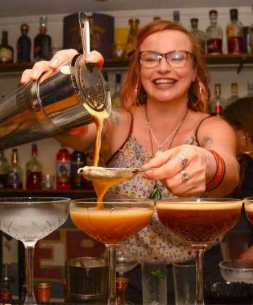 Cocktail bartender at Habana